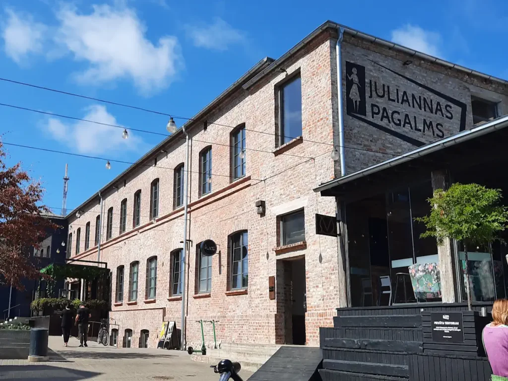 juliannas pagalms home to MO Liepaja - the only restaurant to feature in the michelin guide