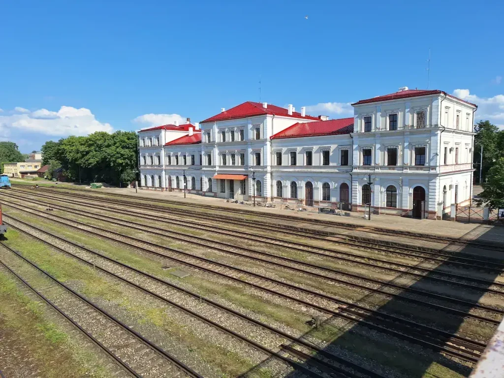 liepaja train station is also the bus station for anyone travelling to liepaja