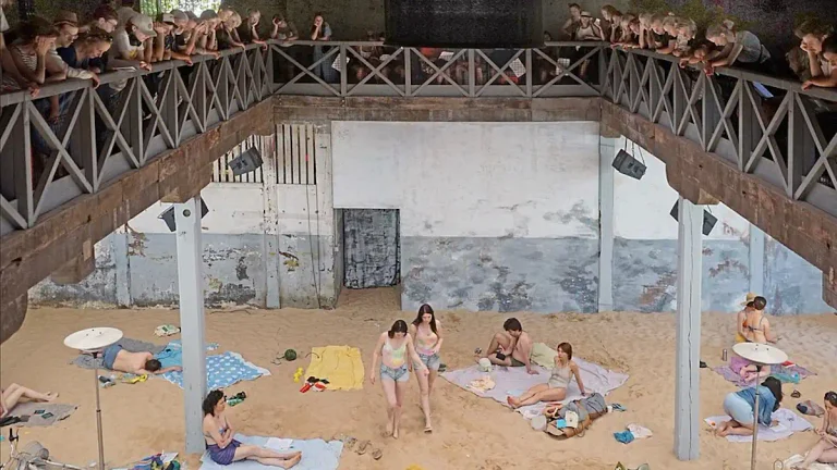 Sun & Sea opera features in Liepaja 2027 European Capital of Culture programme and is at the great amber concert hall lielais dzintars koncertzale